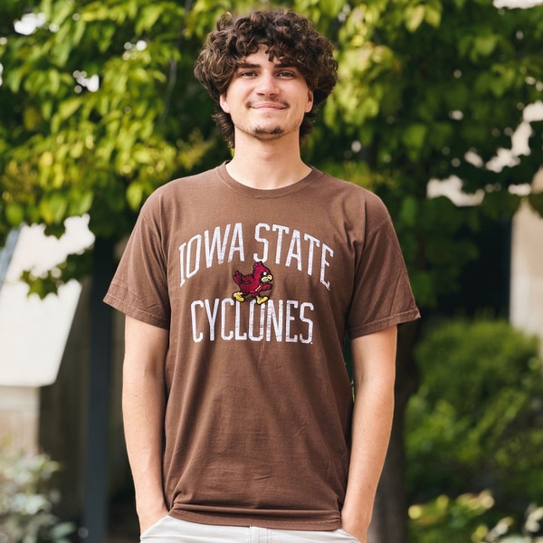 Comfort Wash Walking Cy Brown Short Sleeve T-Shirt